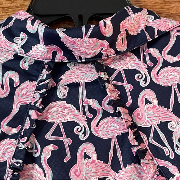 Flamingo printed sports shirt - Picture 4 of 9